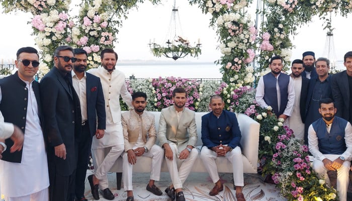 In pictures: Shaheen Afridi marries Shahid Afridi’s daughter, Ansha