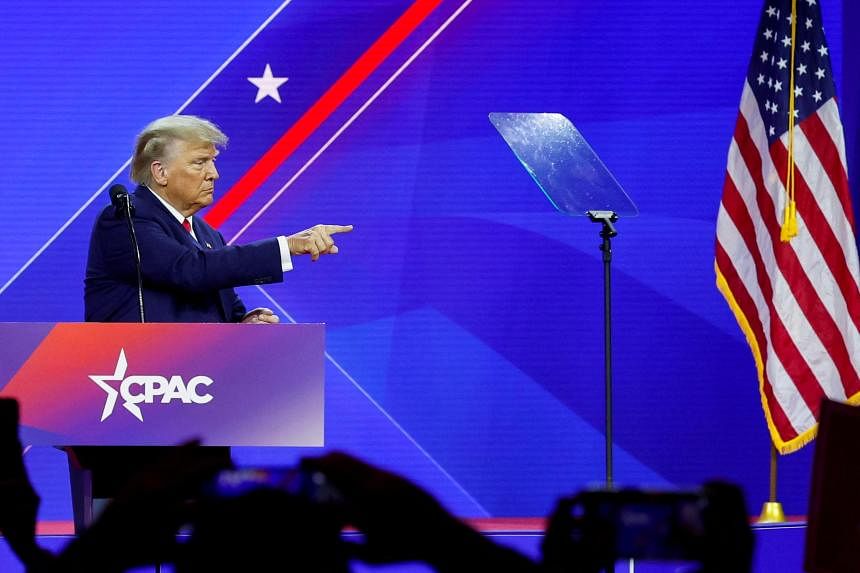 At right-wing CPAC forum, Trump shows why he’ll be tough to topple