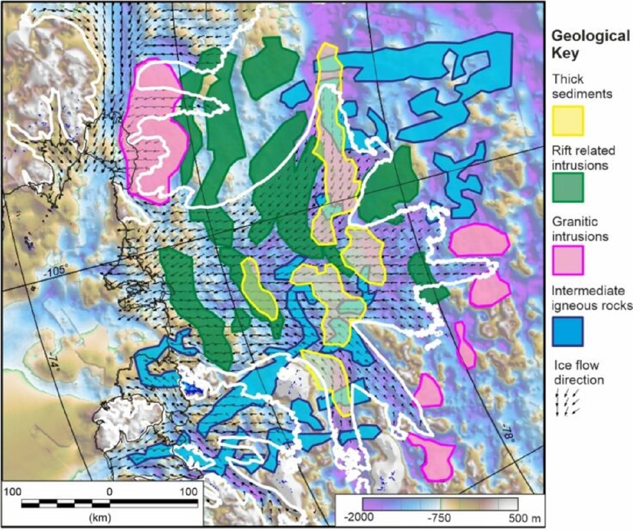 The ground beneath thwaites glacier has been mapped for the first time