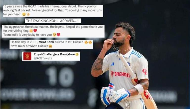 ‘The day king arrived’: Netizens react as Virat Kohli celebrates 15 years in Int’l cricket | Cricket News