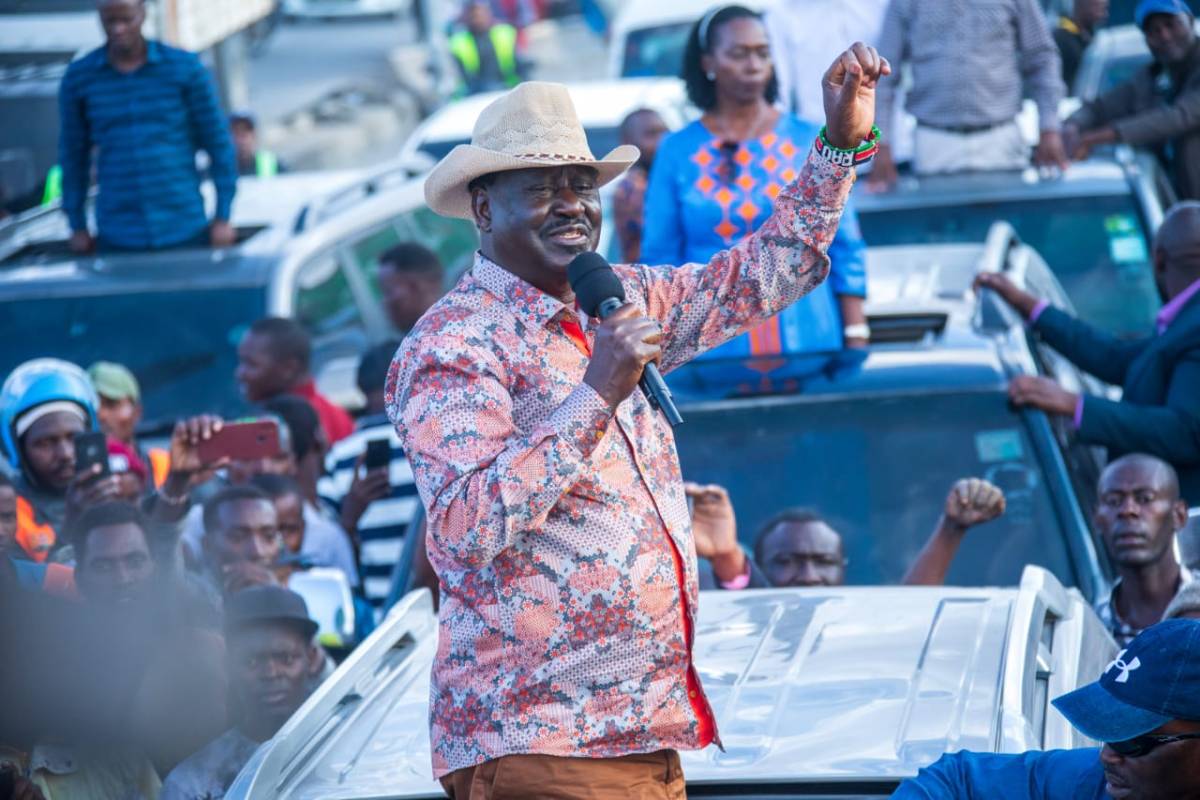 RAILA ODINGA will not vie in 2027 and here is the powerful candidate who will send RUTO to SUGOI before 8 a.m