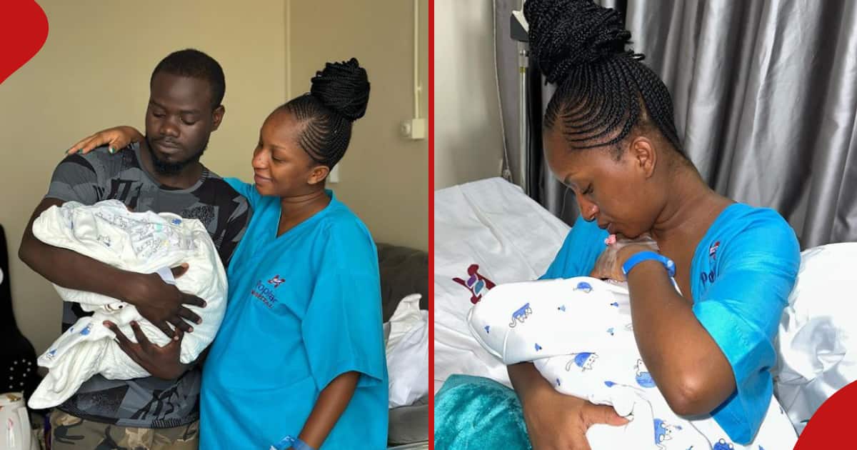 See Kenyans’ Reactions as Mulamwah’s Fiancée Ruth Gives Birth