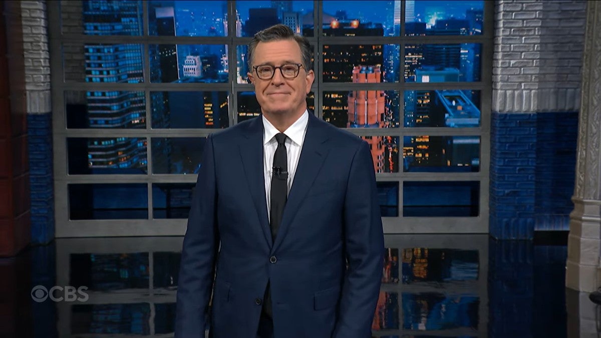 Stephen Colbert Says Lately Trump Looks Like His Brain ‘Stepped on a Banana Peel’: ‘Pretty Worn Out’ | Video