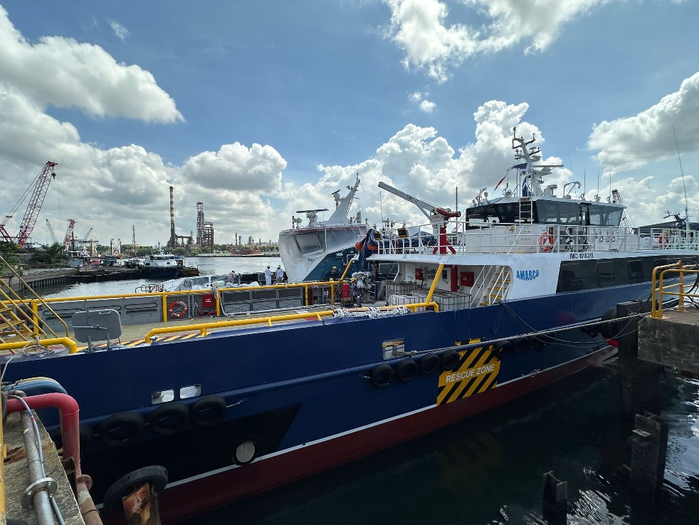 Strategic Marine hands over fast crew boat for maritime neighbor’s oil & gas sector