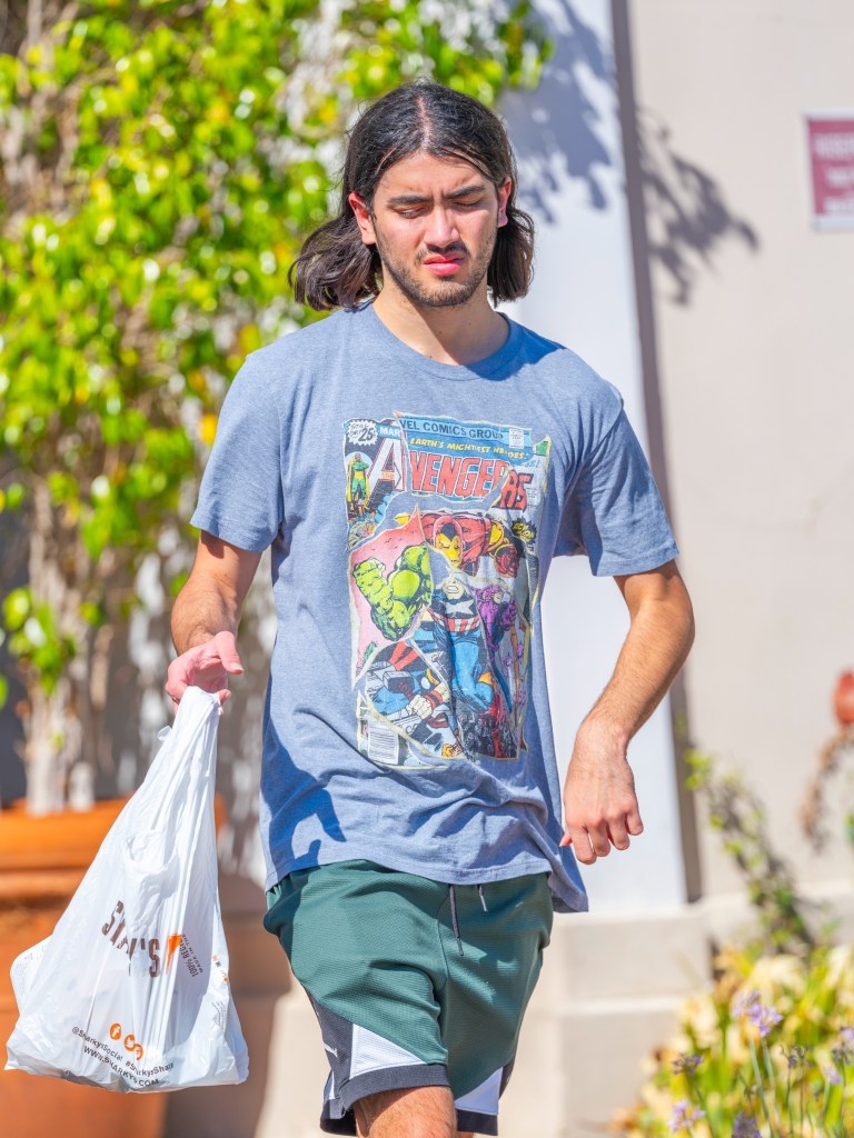 Michael Jackson’s rarely seen son Blanket, 22, steps out to grab lunch in Calabasas