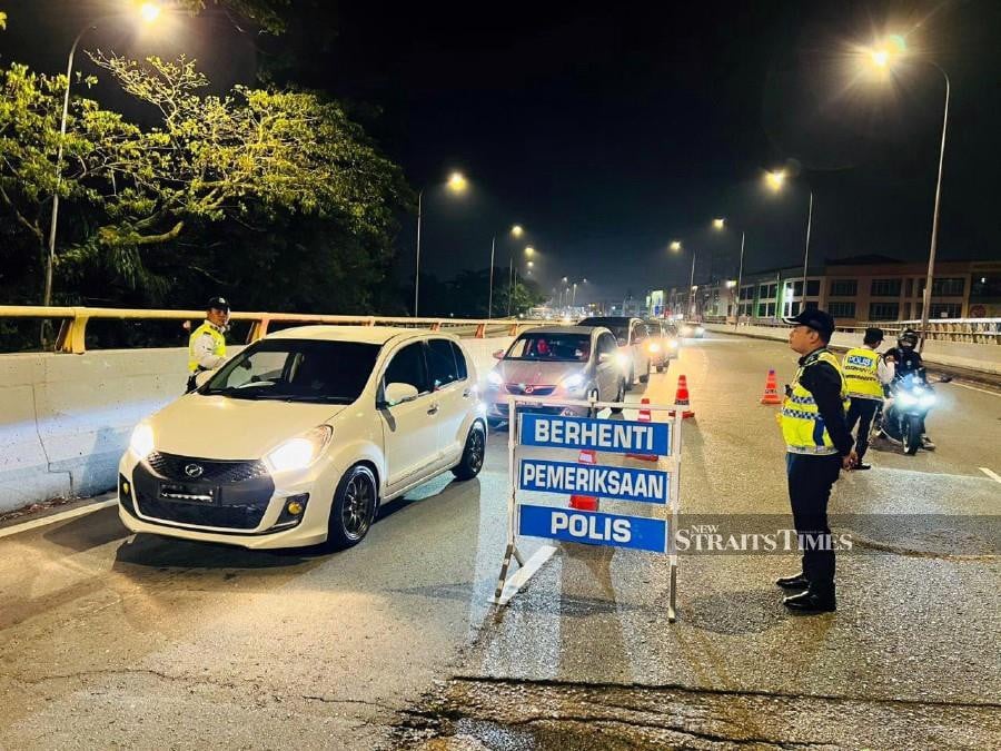 62 arrested for traffic violations and drink driving during ‘Ops Patuh’