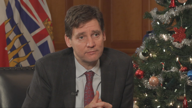 Year-end interview: B.C. Premier David Eby reflects on nail-biting 2024 election