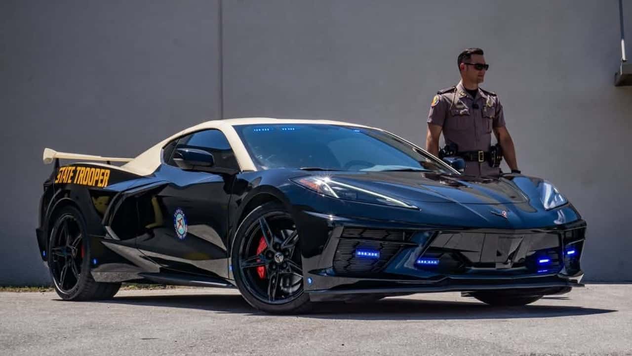 Florida Speeders Beware: There’s a New C8 Corvette Cop Car