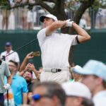 World No. 1 Scottie Scheffler eagles the 9th, closes with back-to-back birdies to shoot 61