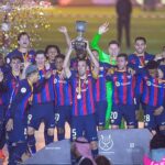 Barcelona celebrates La Liga title with victory parade